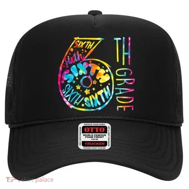 Fun Tye Dyed Sixth 6th Grade Hat