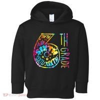 Fun Tye Dyed Sixth 6th Grade Toddler Hoodie thumb 0