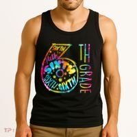 Fun Tye Dyed Sixth 6th Grade Tank Top thumb 3