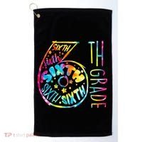 Fun Tye Dyed Sixth 6th Grade Golf Towel thumb 0