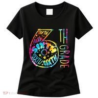 Fun Tye Dyed Sixth 6th Grade Women's T-Shirt thumb 0