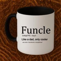 Funcle Definition Like Dad Only Cooler Coffee Mug thumb 2