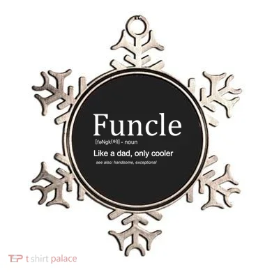 Funcle Definition Like Dad Only Cooler Ornament