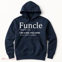 Funcle Definition Like Dad Only Cooler Hoodie thumb 0