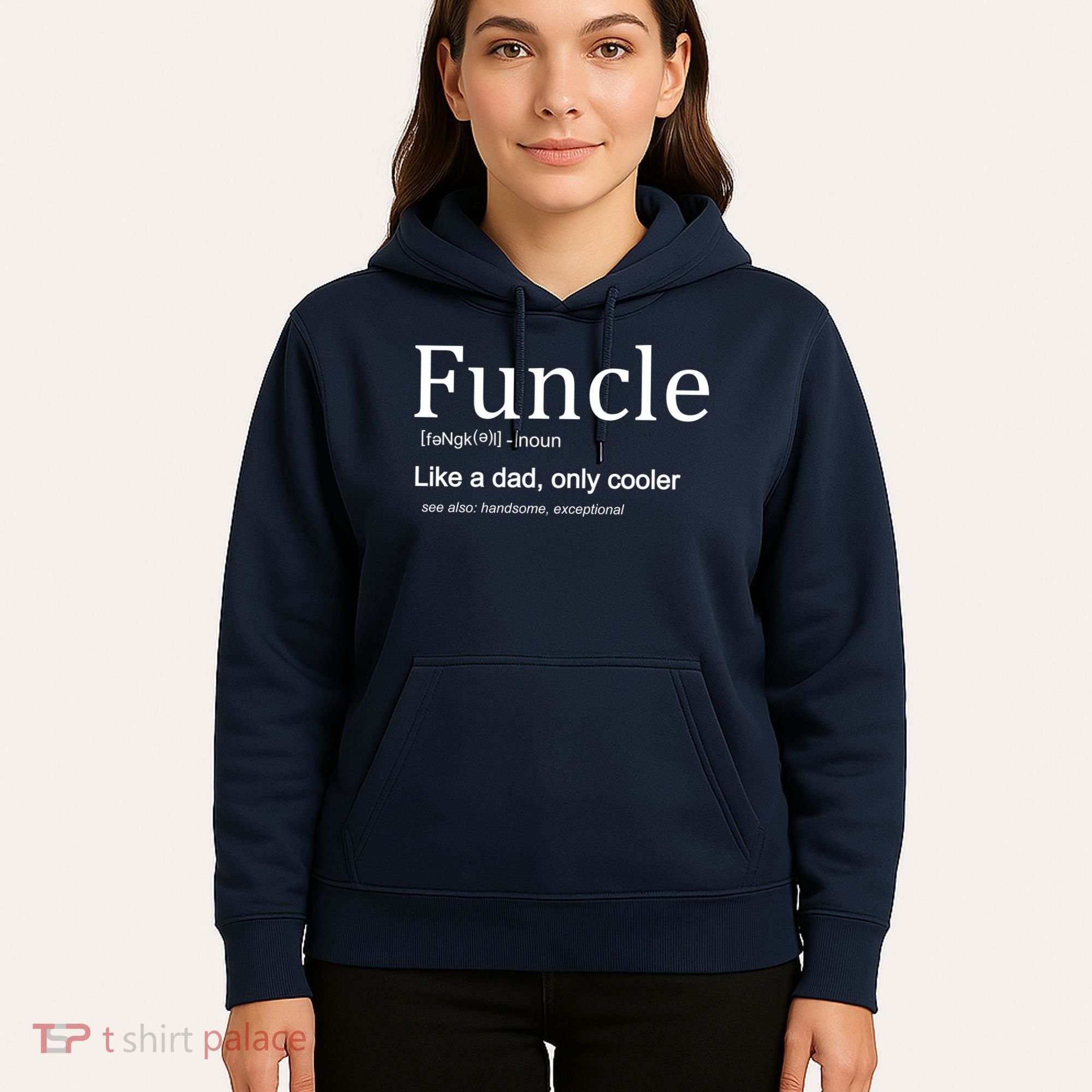 Funcle Definition Like Dad Only Cooler Hoodie