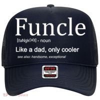 Funcle Definition Like Dad Only Cooler Hat thumb 0