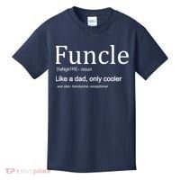 Funcle Definition Like Dad Only Cooler Kids T-Shirt thumb 0