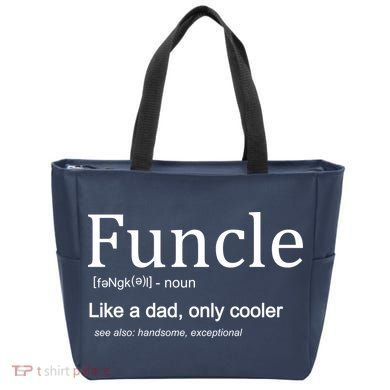Funcle Definition Like Dad Only Cooler Tote Bag