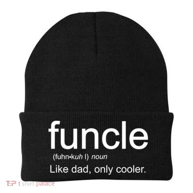 Funcle Definition Uncle Like Dad Only Cooler Beanie
