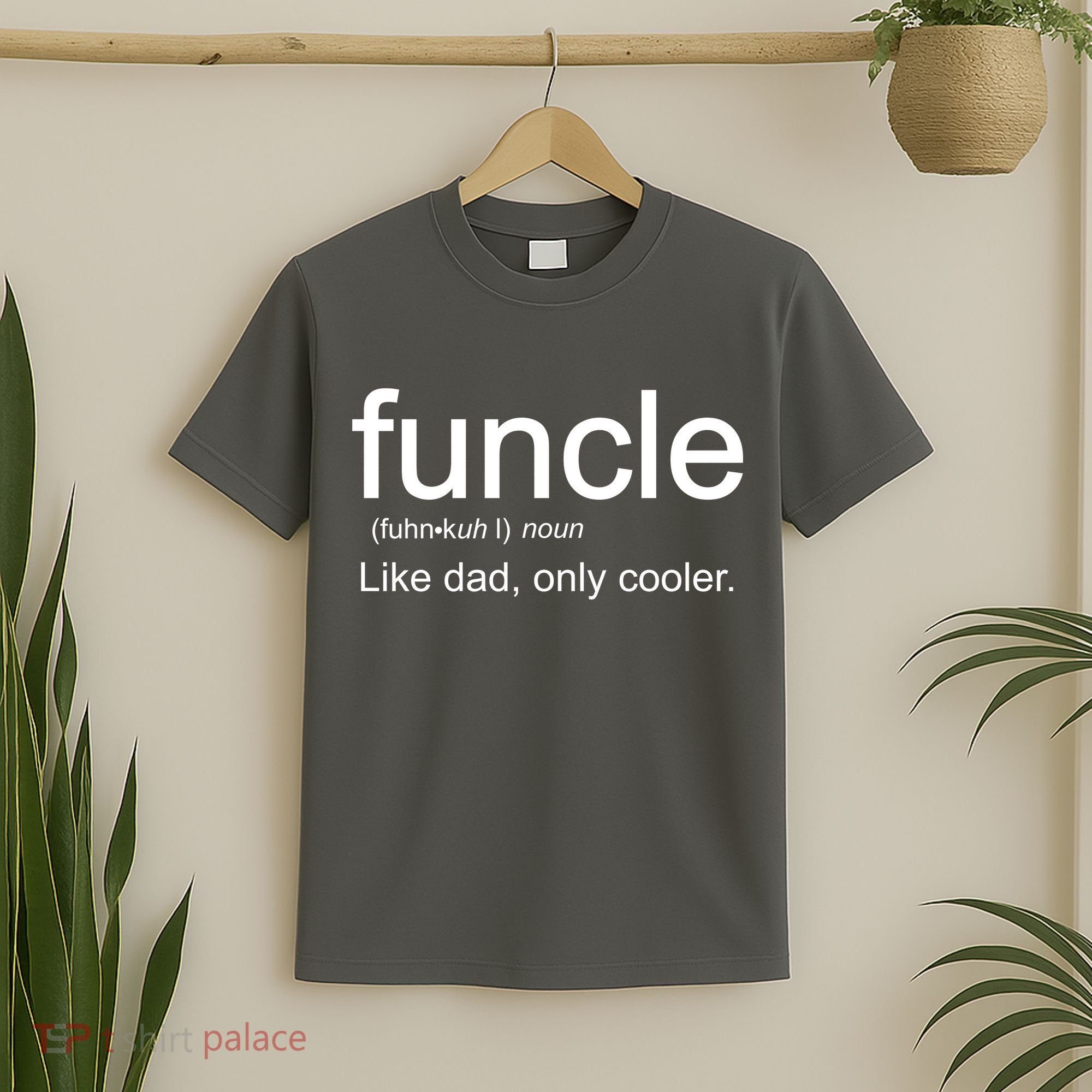 Funcle Definition Uncle Like Dad Only Cooler T-Shirt