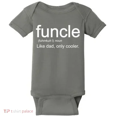 Funcle Definition Uncle Like Dad Only Cooler Baby Bodysuit