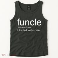 Funcle Definition Uncle Like Dad Only Cooler Tank Top thumb 2