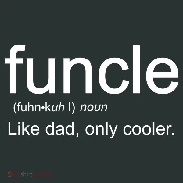 Funcle Definition Uncle Like Dad Only Cooler Kids Hoodie