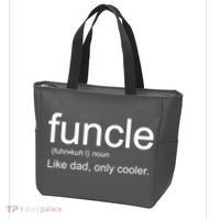 Funcle Definition Uncle Like Dad Only Cooler Tote Bag thumb 3