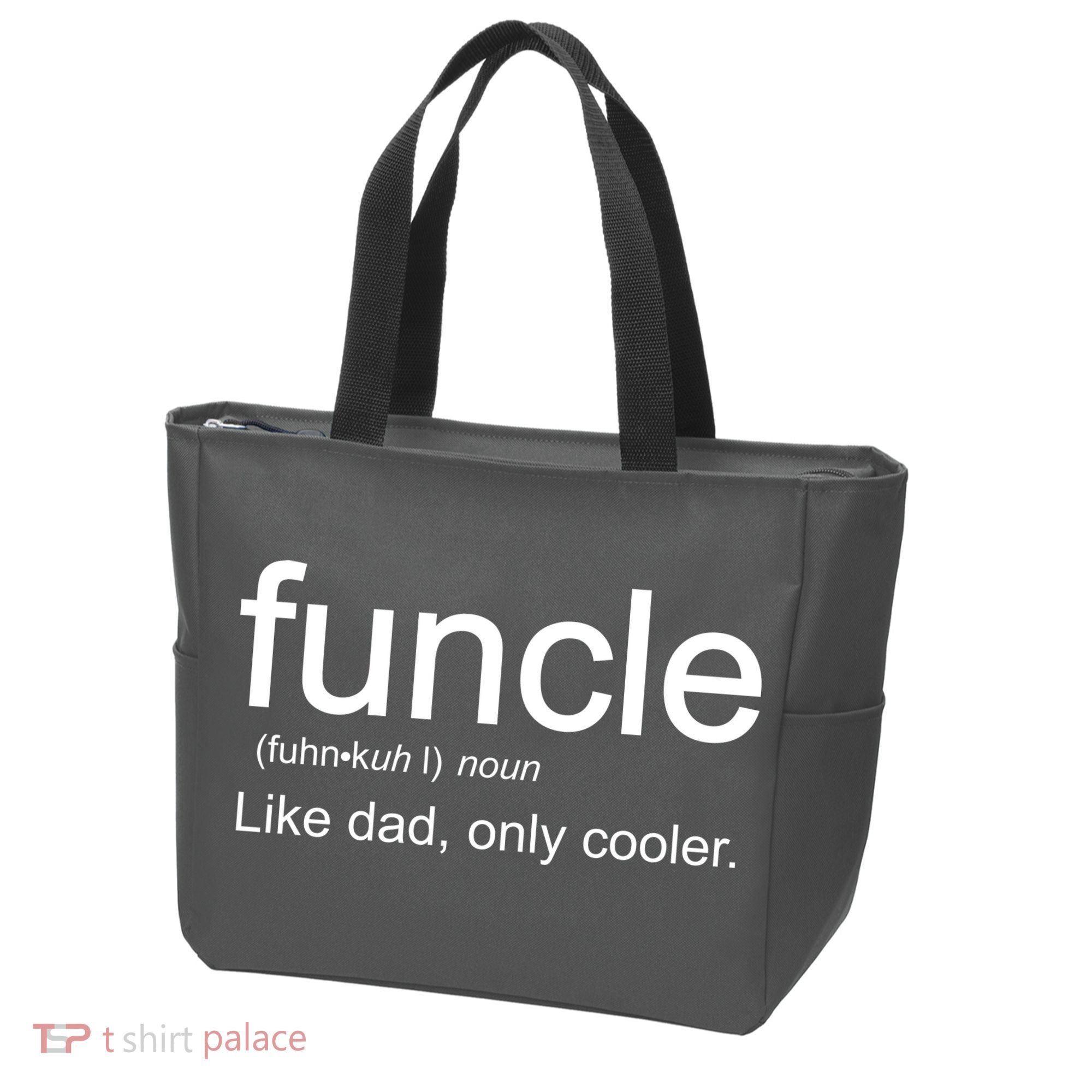 Funcle Definition Uncle Like Dad Only Cooler Tote Bag