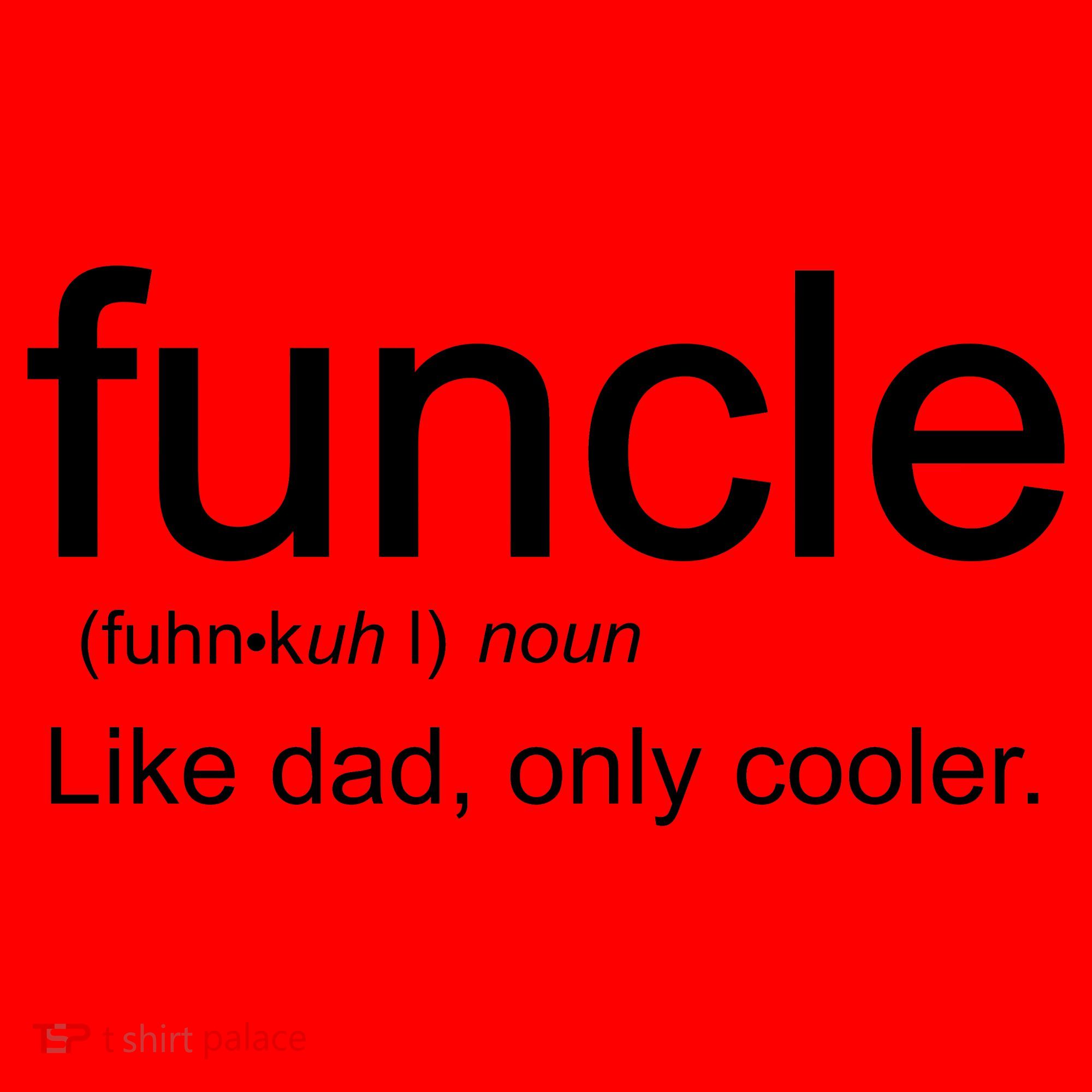 Funcle Definition Uncle Like Dad Only Cooler Santa Hat