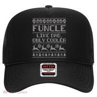 Funcle Like A Dad Only Cooler Ugly Christmas  Hat thumb 0