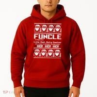 Funcle Like Dad Only Cooler Ugly Christmas Hoodie thumb 2