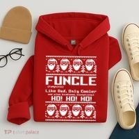Funcle Like Dad Only Cooler Ugly Christmas Hoodie thumb 4