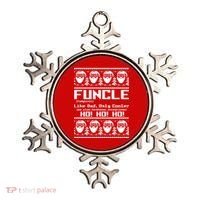Funcle Like Dad Only Cooler Ugly Christmas Ornament thumb 0