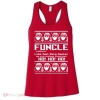 Funcle Like Dad Only Cooler Ugly Christmas Women's Tank Top thumb 0