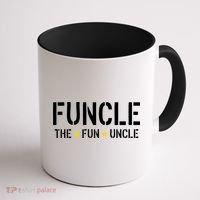 Funcle The Fun Uncle Army Stars Coffee Mug thumb 1