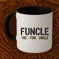 Funcle The Fun Uncle Army Stars Coffee Mug thumb 2