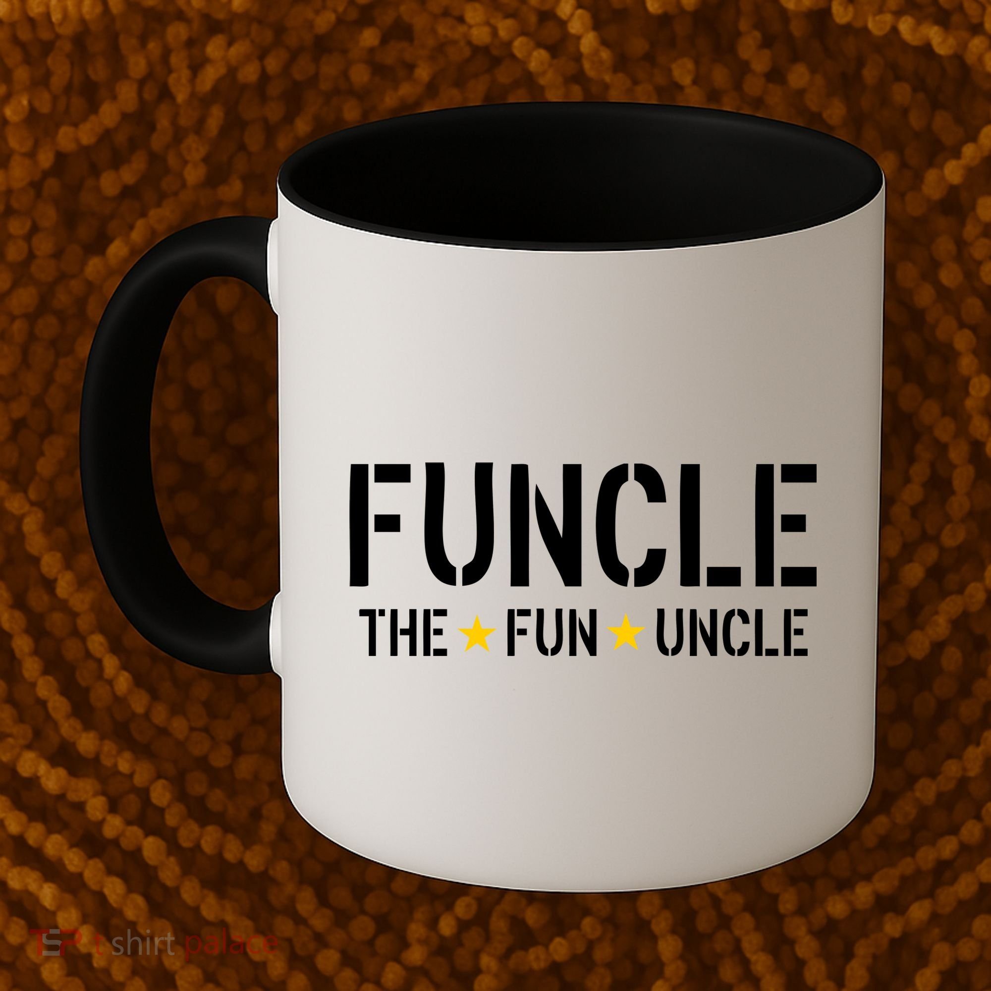 Funcle The Fun Uncle Army Stars Coffee Mug