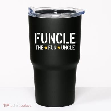 Funcle The Fun Uncle Army Stars Tumbler