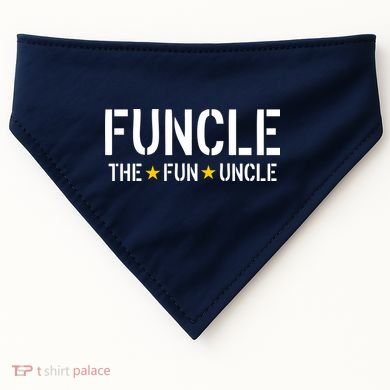 Funcle The Fun Uncle Army Stars USA-Made Doggie Bandana