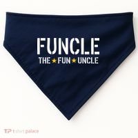 Funcle The Fun Uncle Army Stars USA-Made Doggie Bandana thumb 0