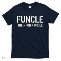 Funcle The Fun Uncle Army Stars T-Shirt thumb 0