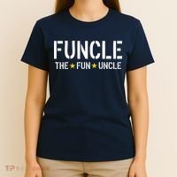 Funcle The Fun Uncle Army Stars T-Shirt thumb 4