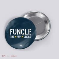Funcle The Fun Uncle Army Stars Button thumb 0
