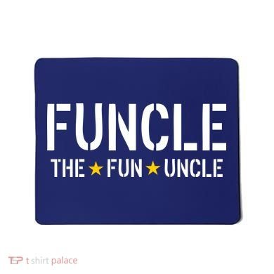 Funcle The Fun Uncle Army Stars Mousepad