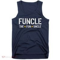 Funcle The Fun Uncle Army Stars Tank Top thumb 0