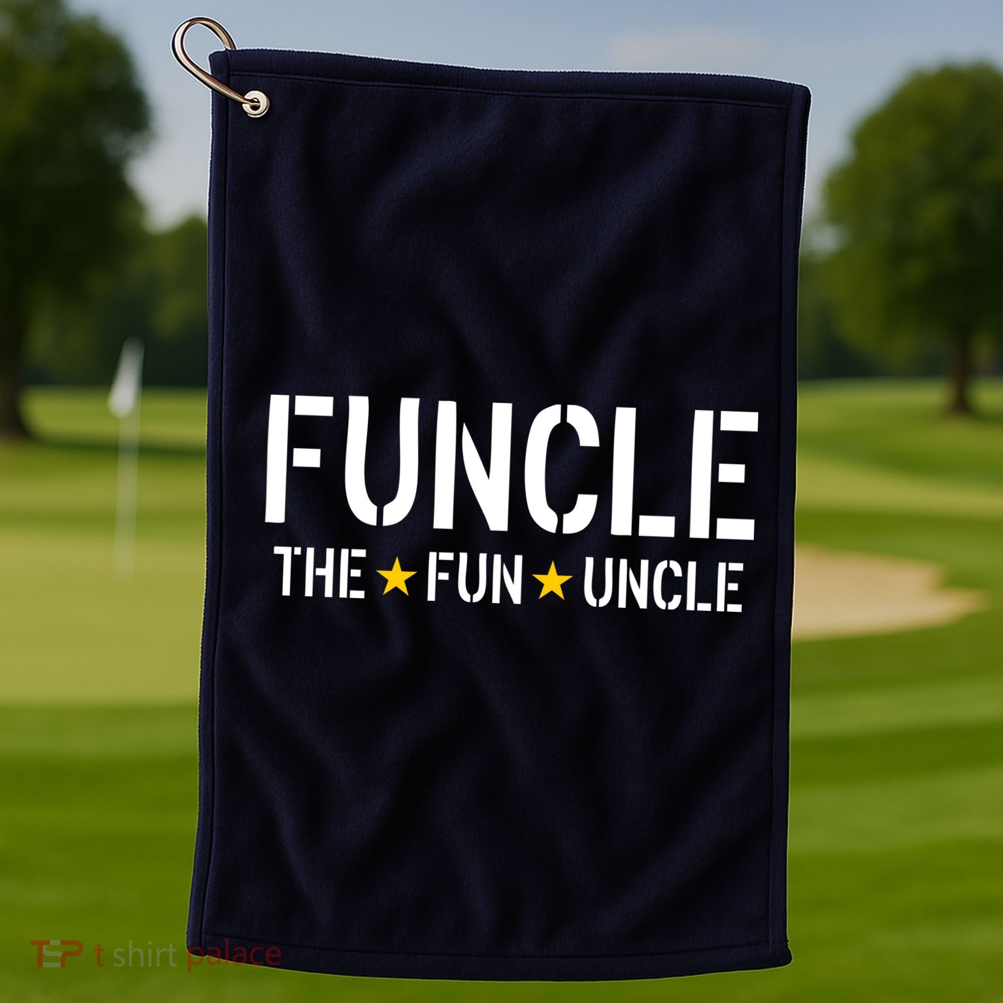 Funcle The Fun Uncle Army Stars Golf Towel
