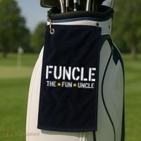 Funcle The Fun Uncle Army Stars Golf Towel thumb 2