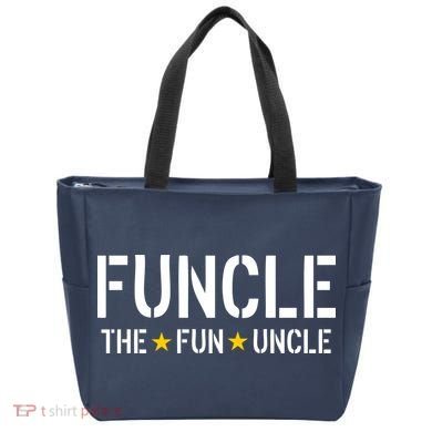 Funcle The Fun Uncle Army Stars Tote Bag