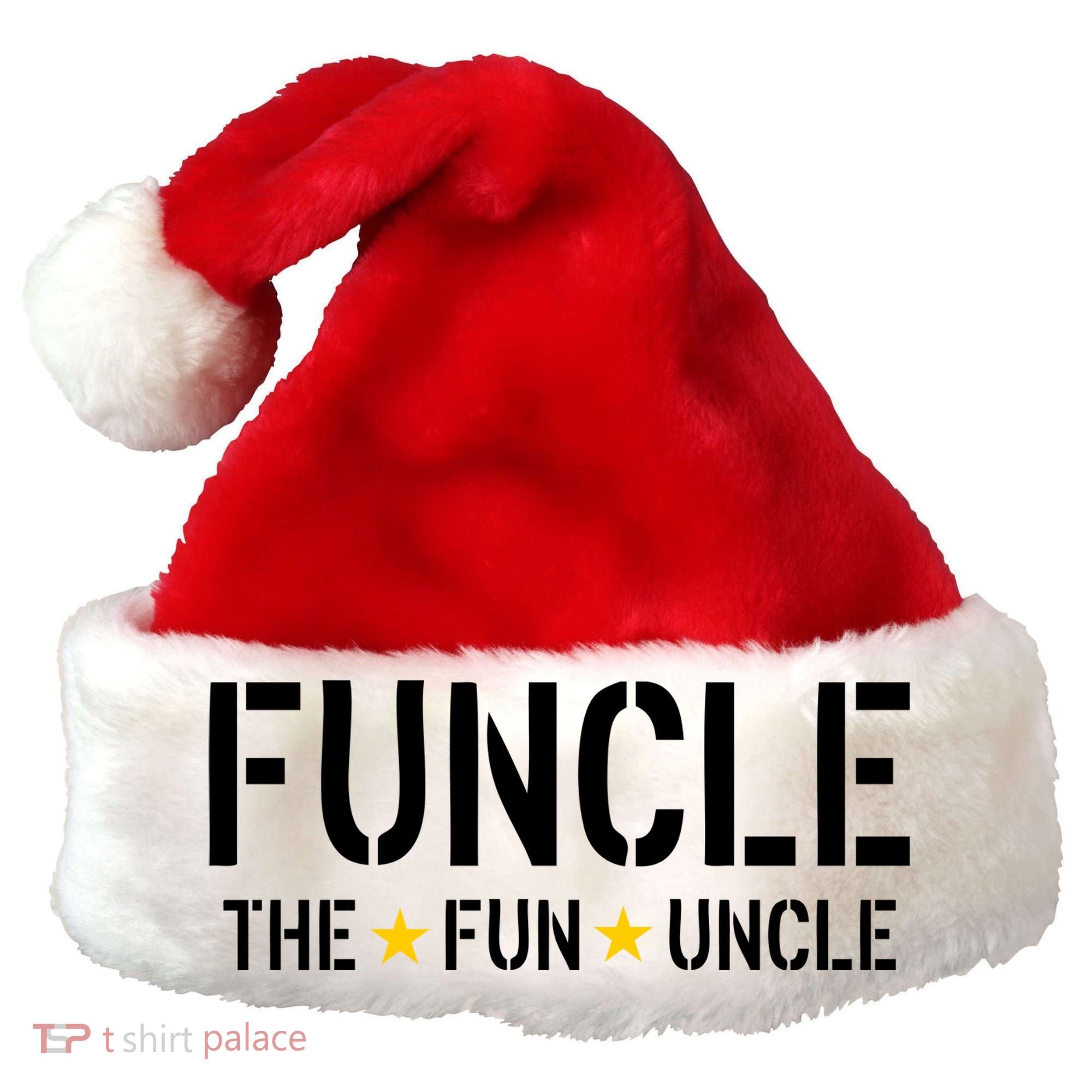 Funcle The Fun Uncle Army Stars Santa Hat