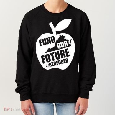 Fund Our Future Red for Ed Virginia Women's Sweatshirt