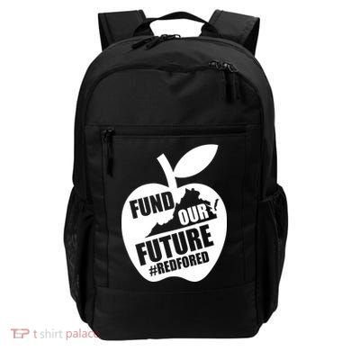 Fund Our Future Red for Ed Virginia Backpack