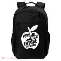 Fund Our Future Red for Ed Virginia Backpack thumb 0