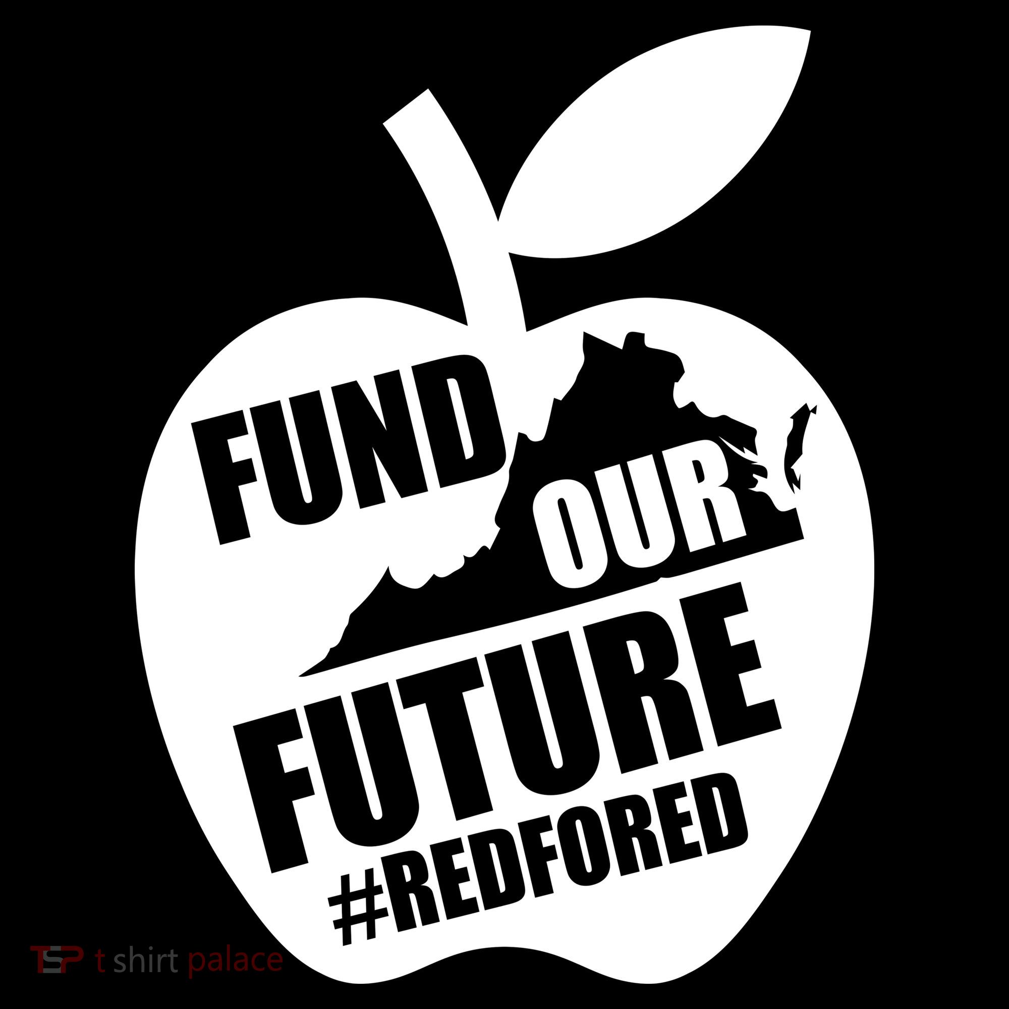 Fund Our Future Red for Ed Virginia Backpack