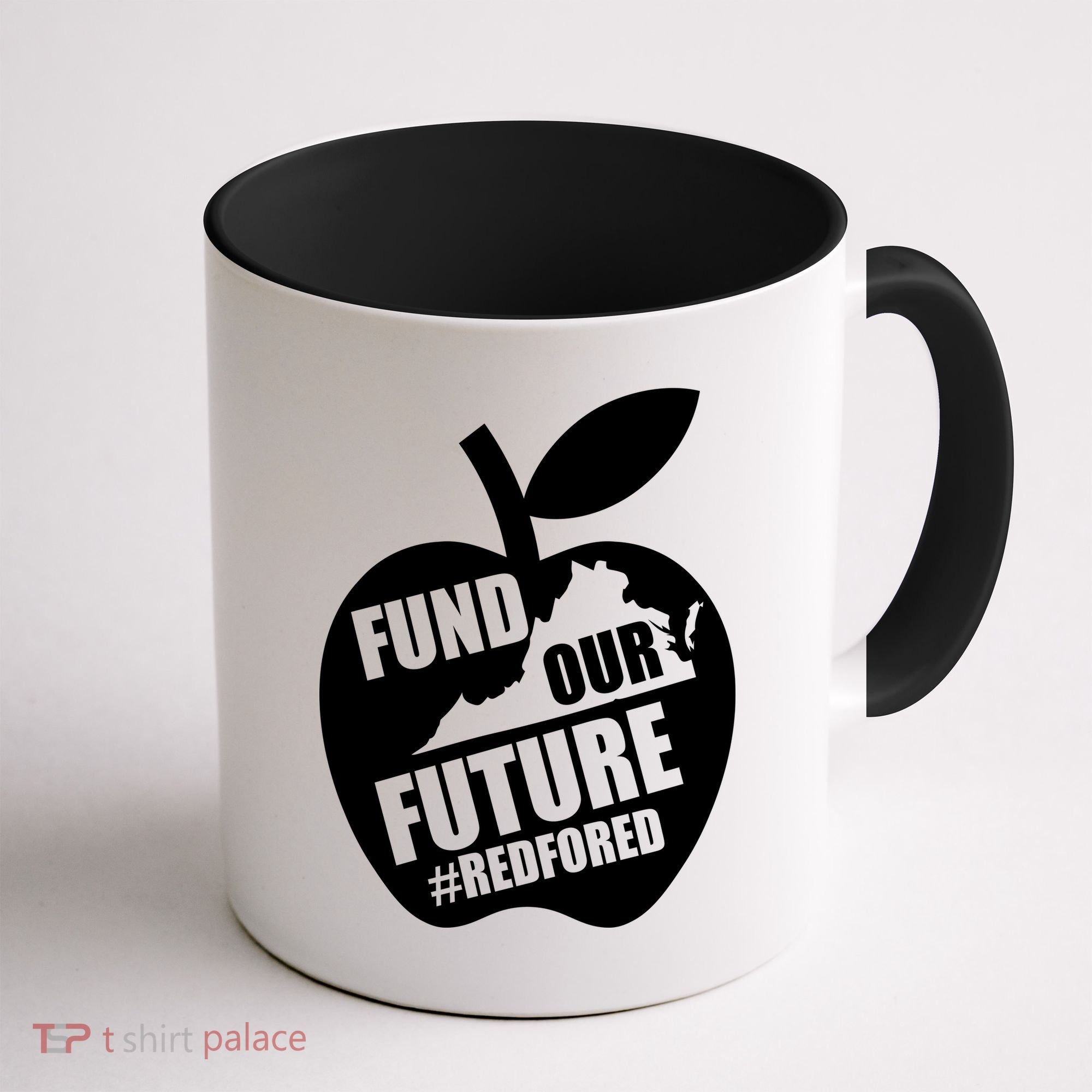 Fund Our Future Red for Ed Virginia Coffee Mug