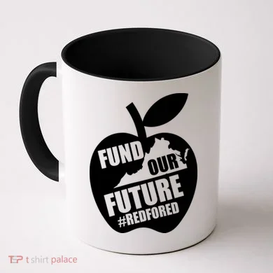 Fund Our Future Red for Ed Virginia Coffee Mug