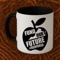 Fund Our Future Red for Ed Virginia Coffee Mug thumb 2