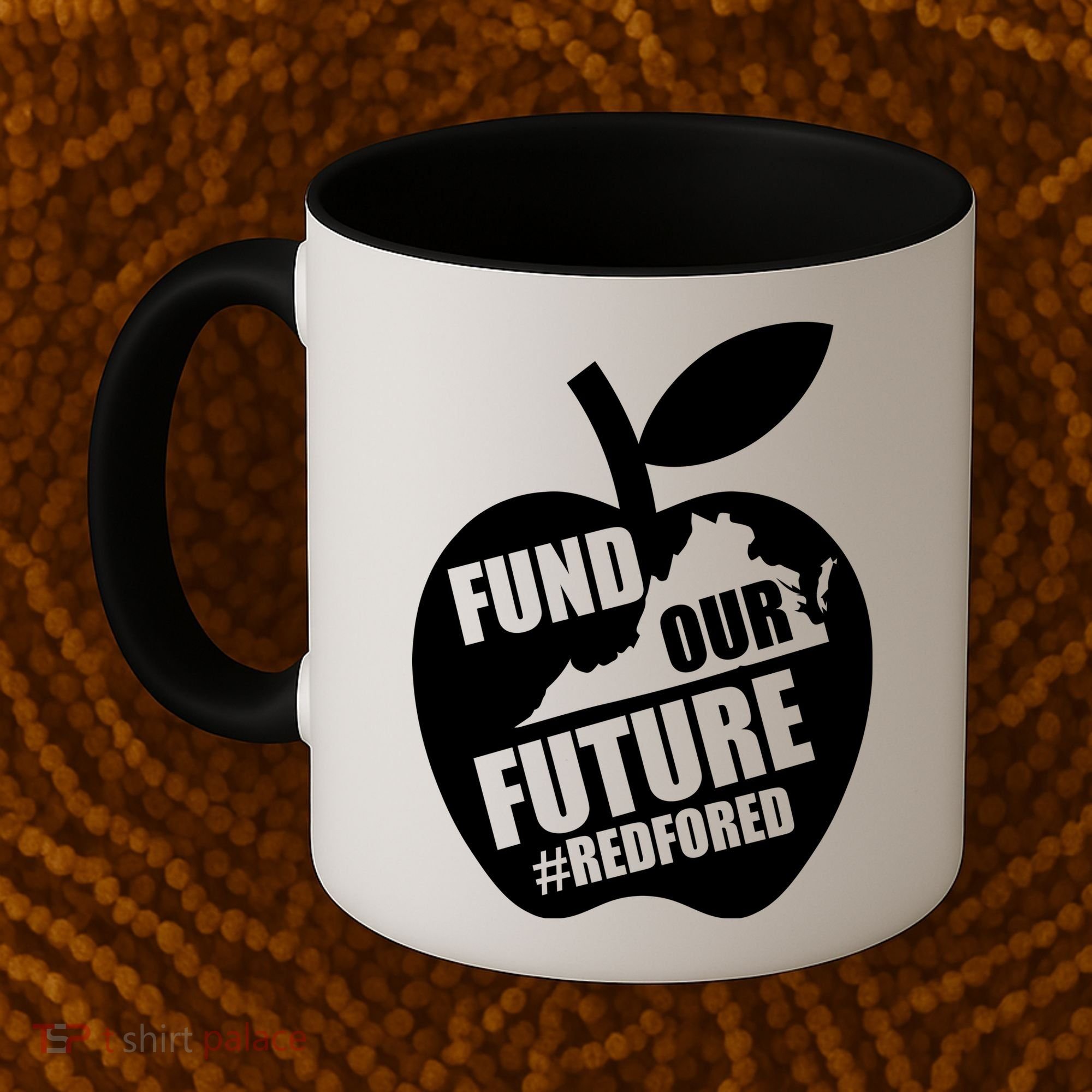 Fund Our Future Red for Ed Virginia Coffee Mug