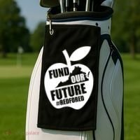 Fund Our Future Red for Ed Virginia Golf Towel thumb 2
