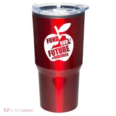 Fund Our Future Red for Ed Virginia Tumbler